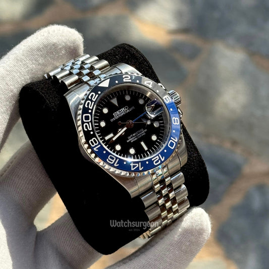Custom Seiko GMT 'Batman'