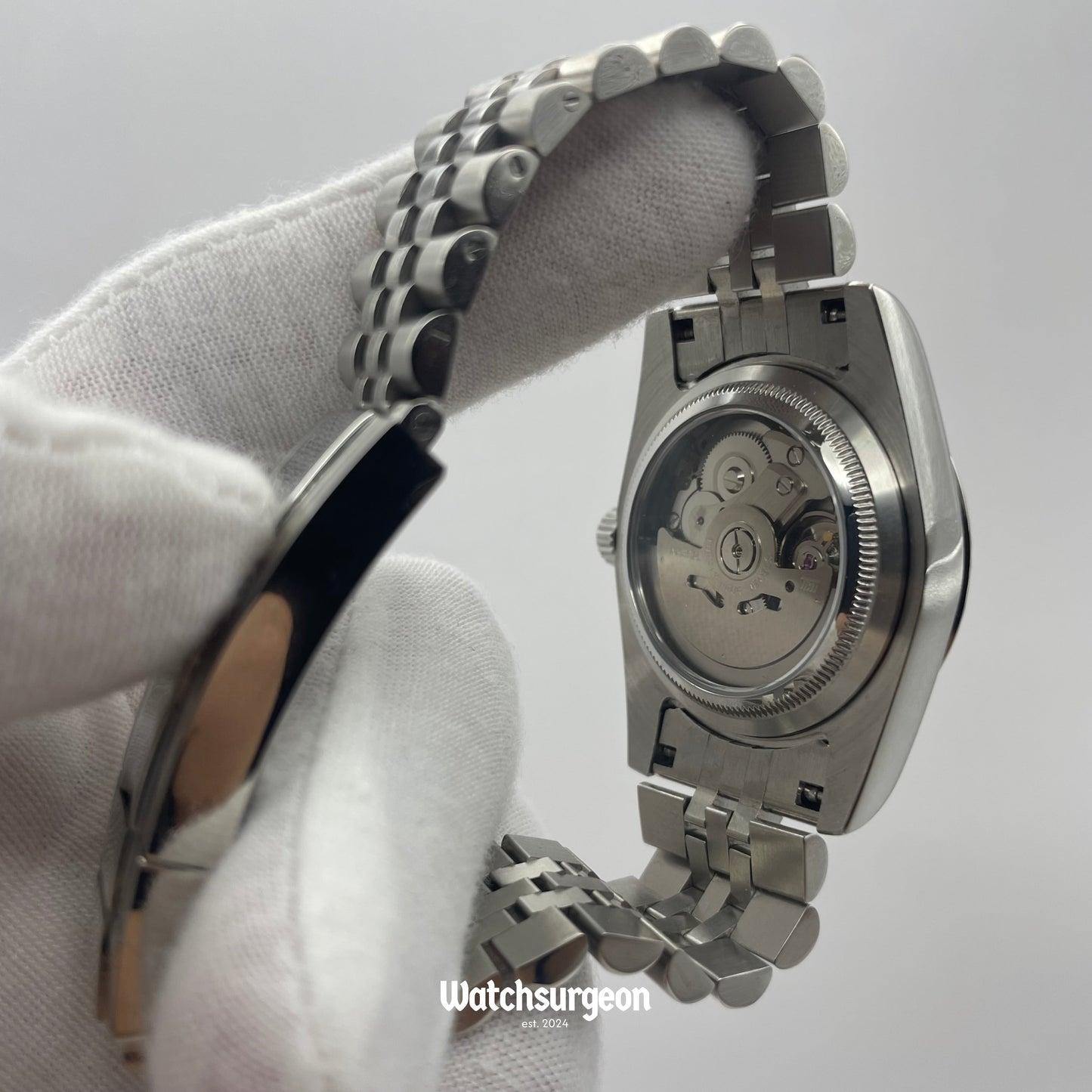 Custom Seiko Daydate with Black Dial