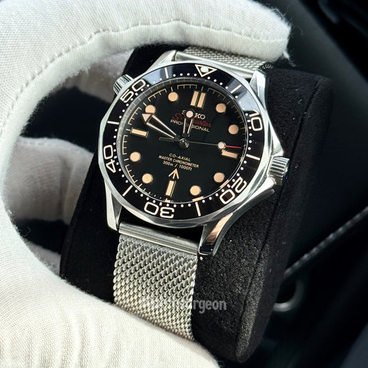 Custom Seiko Seamaster Inspired 'James Bond 007' Edition