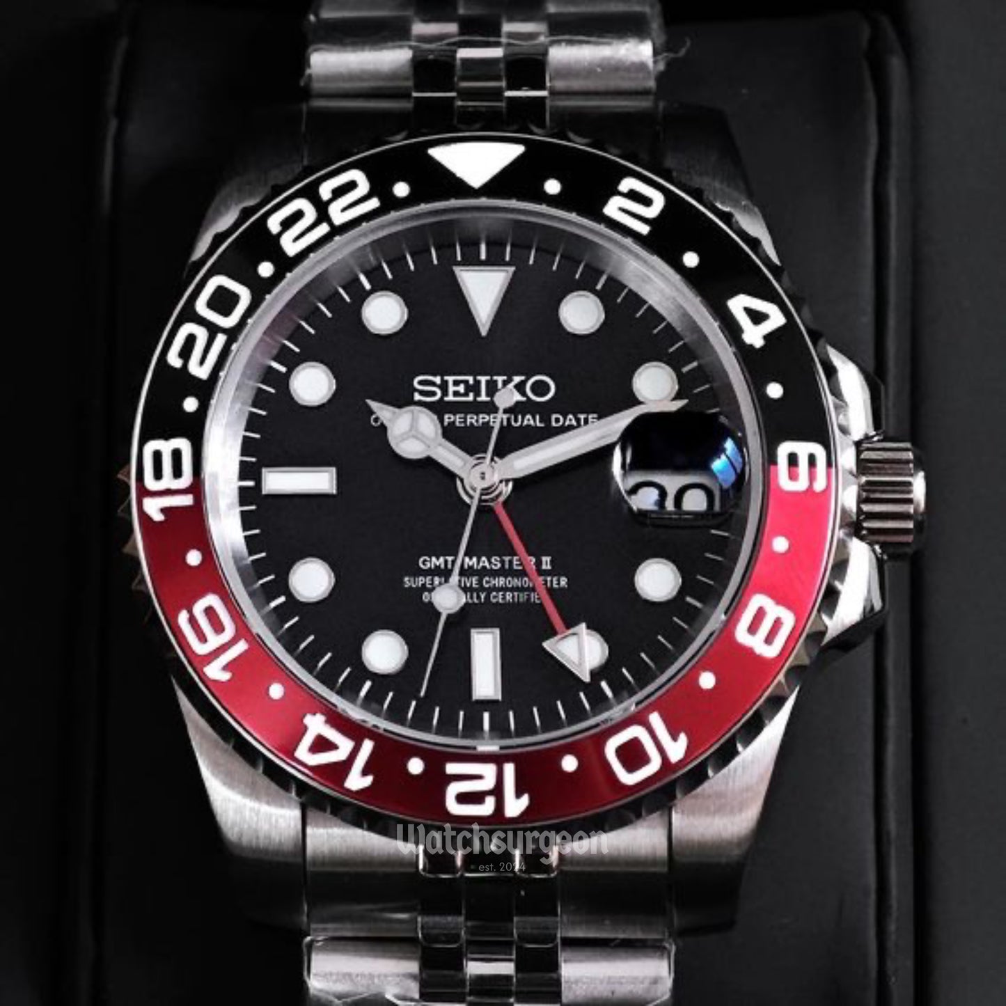 Custom Seiko GMT 'Coke'