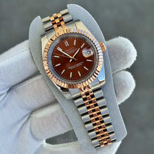 Custom Seiko with Chocolate Dial