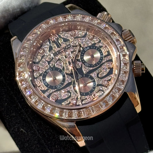 'Rose Gold Emerald' - Daytona Series
