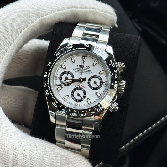 Custom Seiko Daytona Inspired 'Panda'