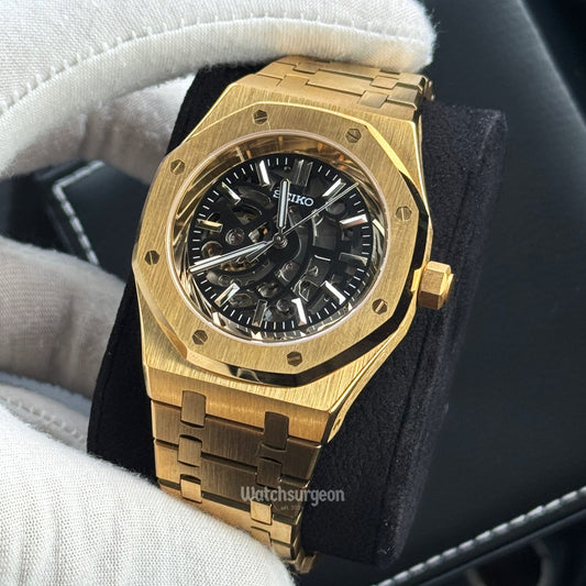 Custom Seiko Royal Oak Inspired 'Skeleton'