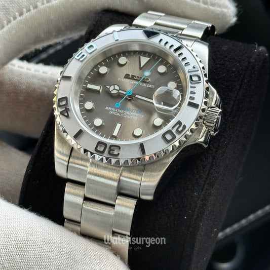 Custom Seiko Yachtmaster with Olive Dial