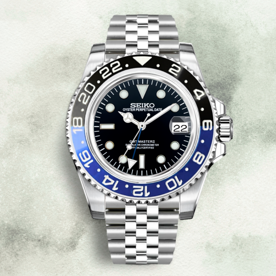 Custom Seiko GMT 'Batman'