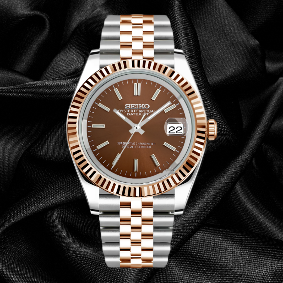 Custom Seiko with Chocolate Dial