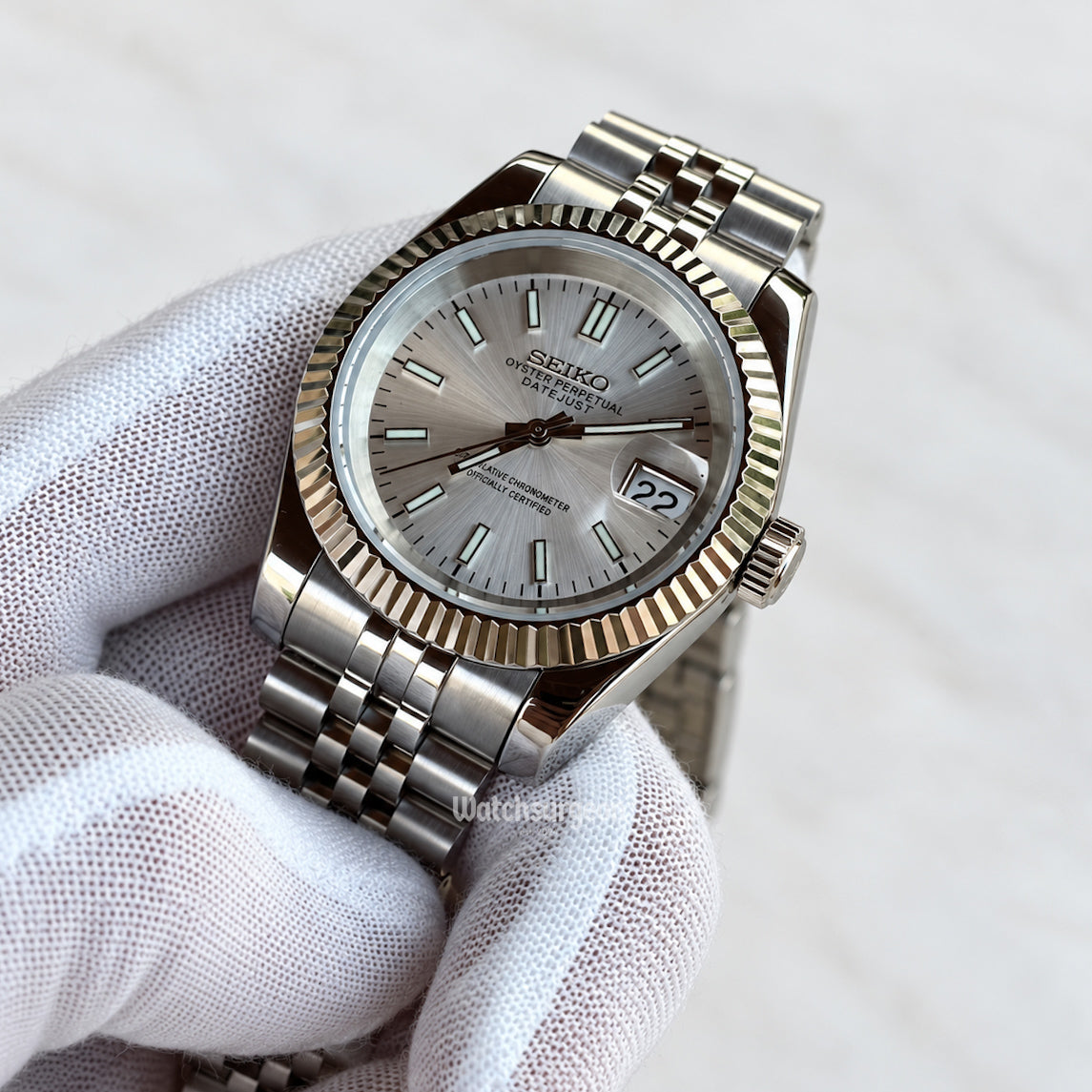 'White Mettalic' - Datejust Series