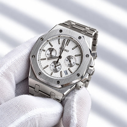 'White Chrono' - Royal Oak Series