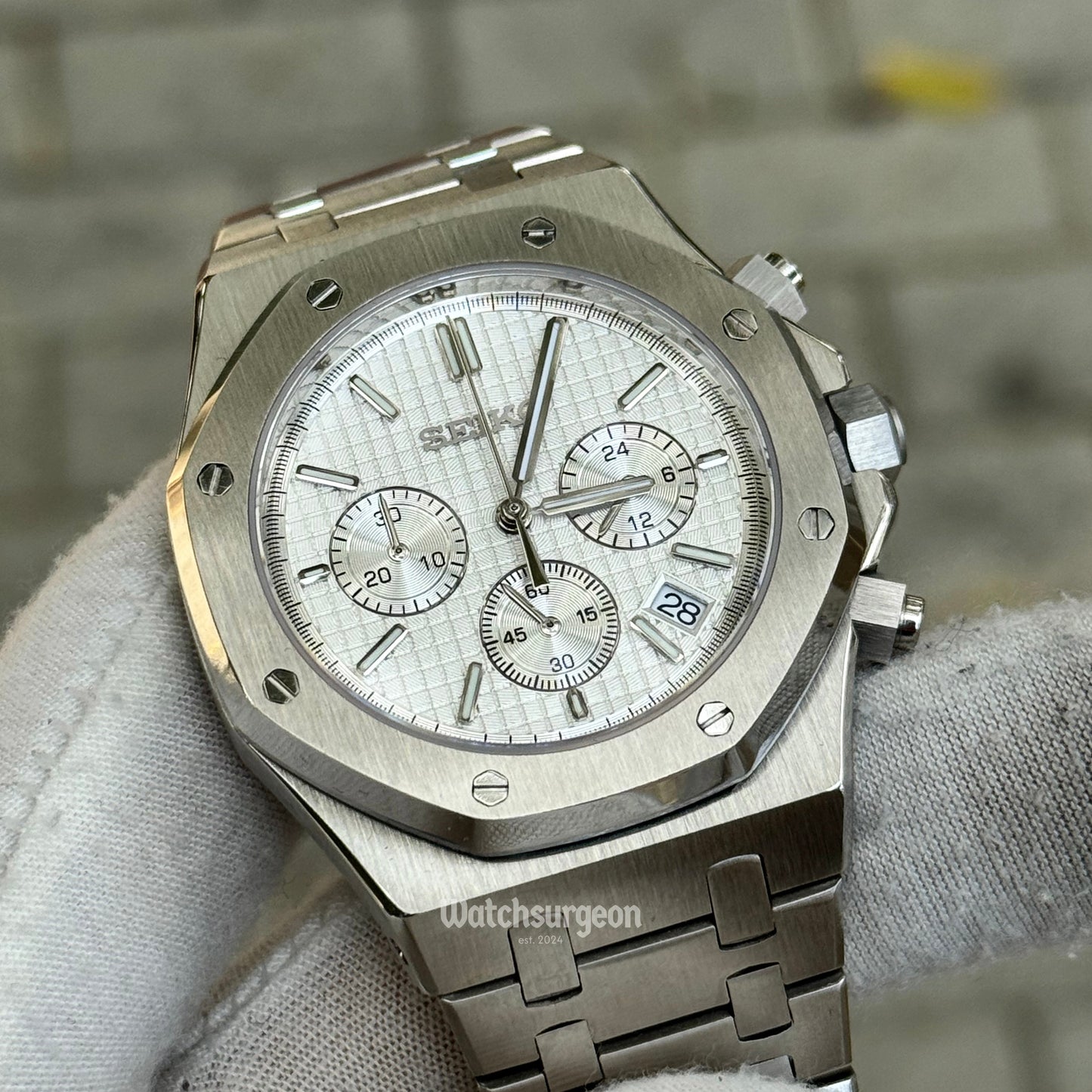 'White Chrono' - Royal Oak Series