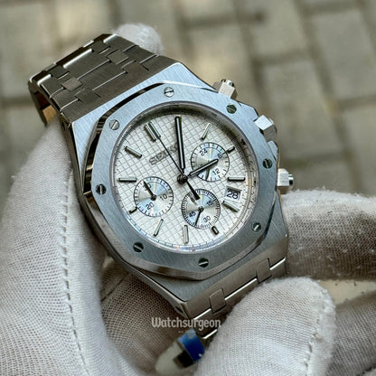 'White Chrono' - Royal Oak Series