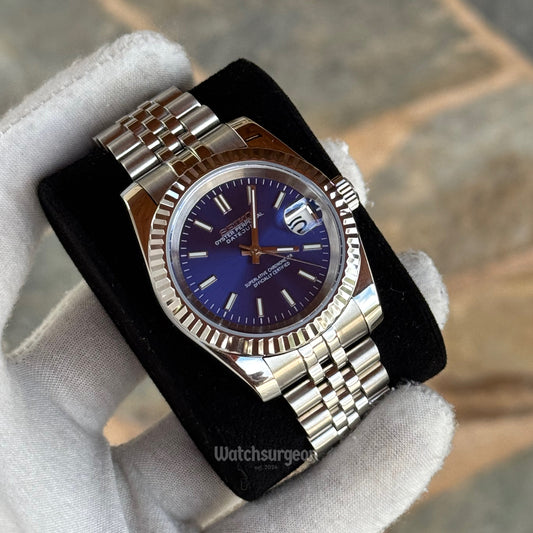 Custom Seiko with Blue dial