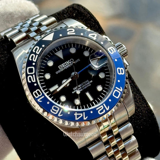 Custom Seiko GMT 'Batman'