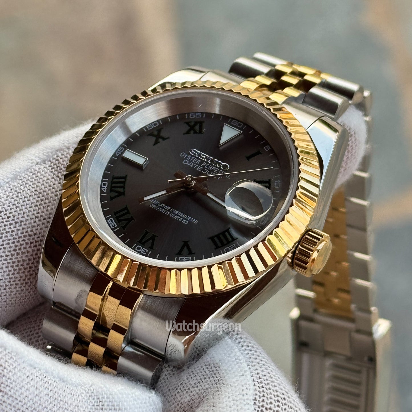 'Two Toned Wimbledon' - Datejust Series