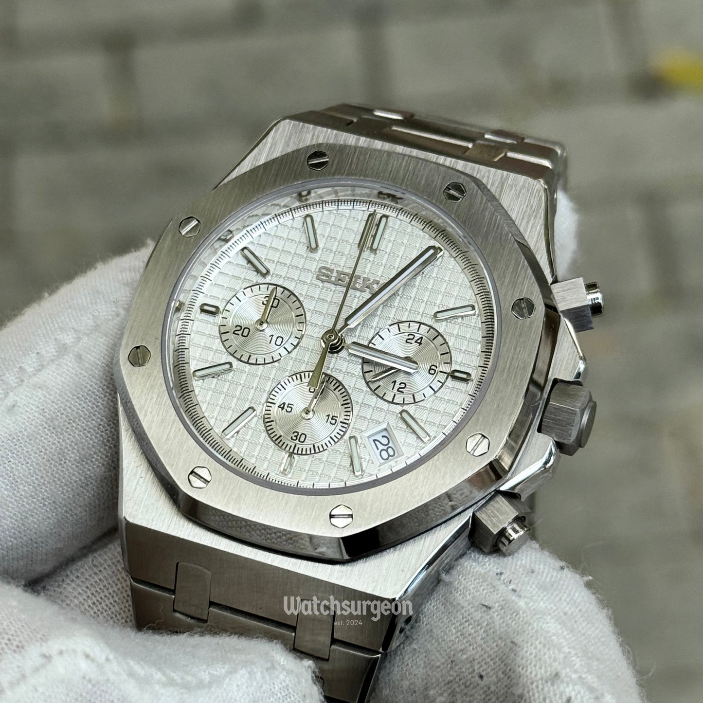 'White Chrono' - Royal Oak Series
