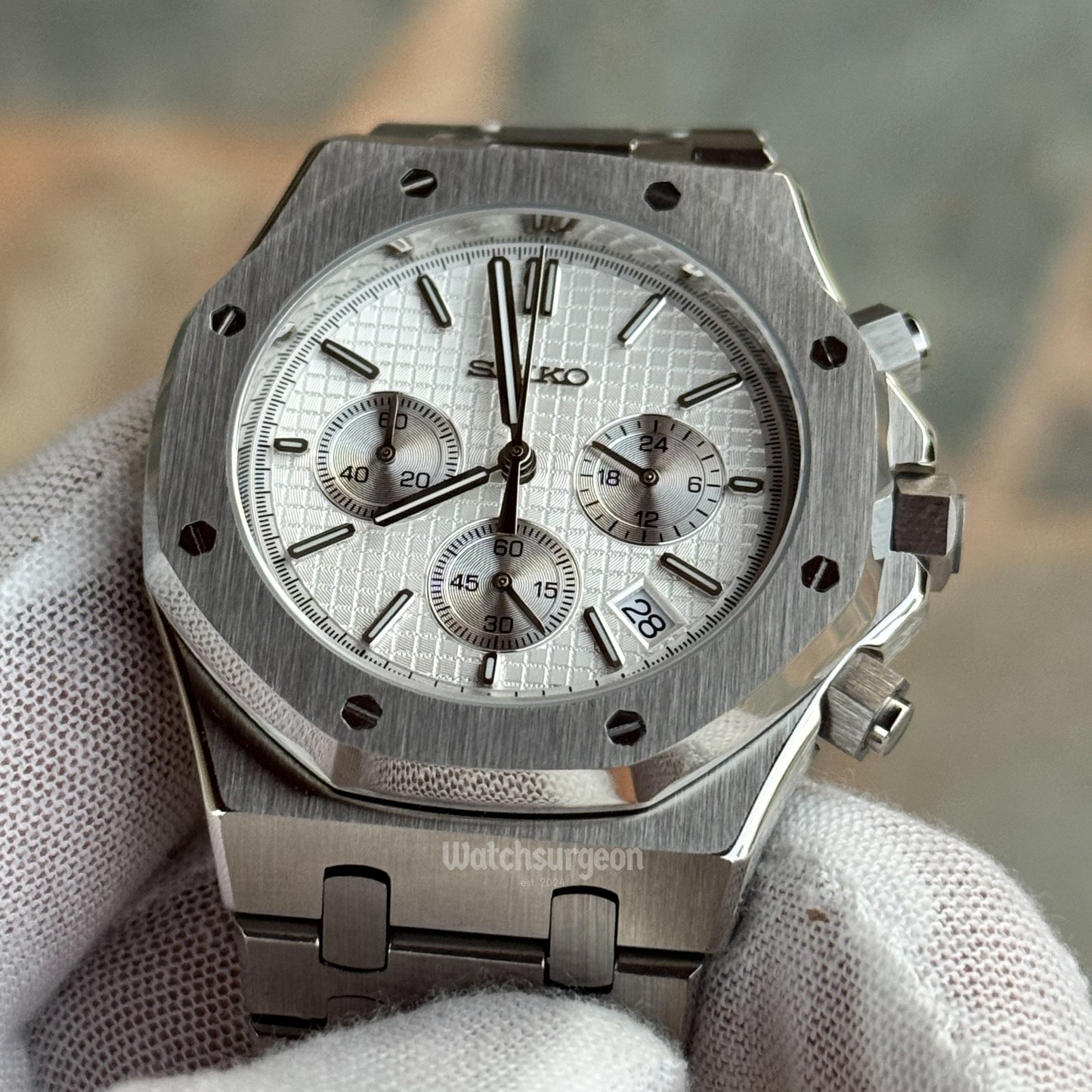 'White Chrono' - Royal Oak Series