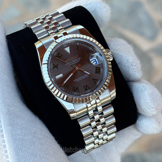 Custom Seiko with Grey Wimbledon Dial