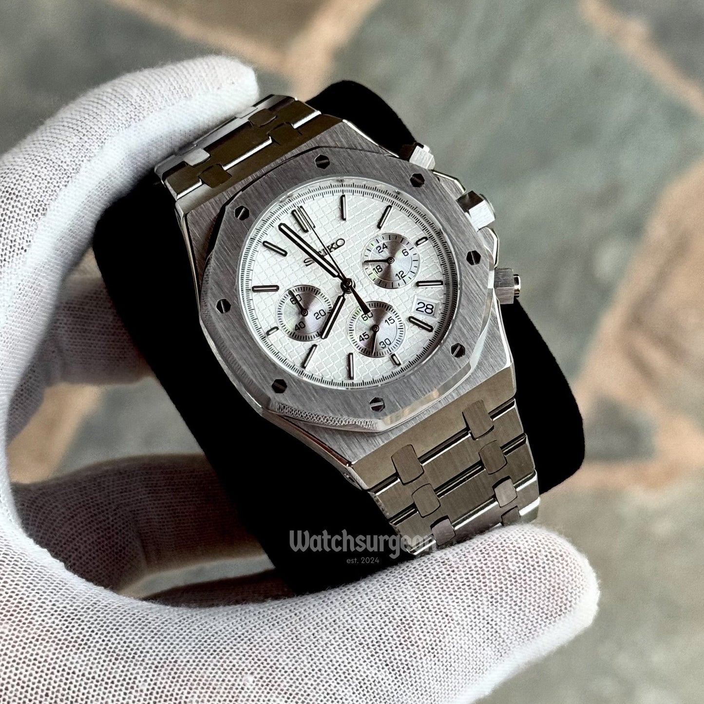 'White Chrono' - Royal Oak Series