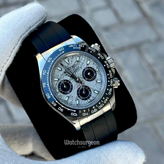 Custom Seiko Daytona Inspired with Meteor Dial