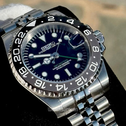 Custom Seiko GMT 'Bruce Wayne'