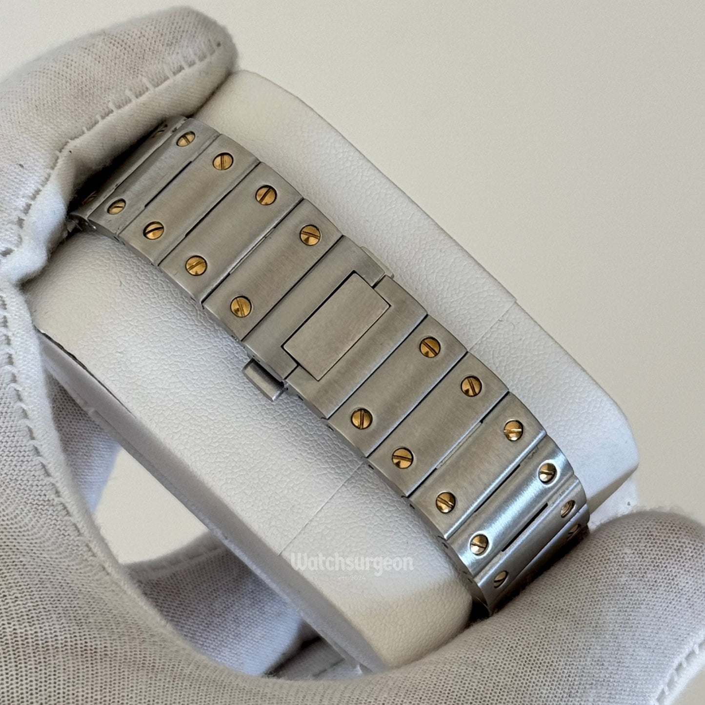 Custom Seiko Santos Inspired with Blue Roman Dial