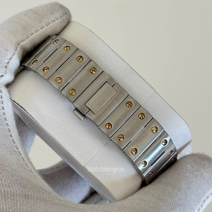 Custom Seiko Santos Inspired with Blue Roman Dial