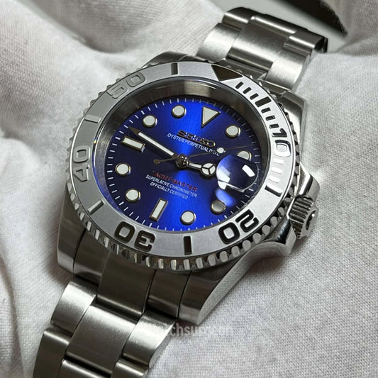 Custom Seiko 'Yachtmaster' Inspired with Blue Dial