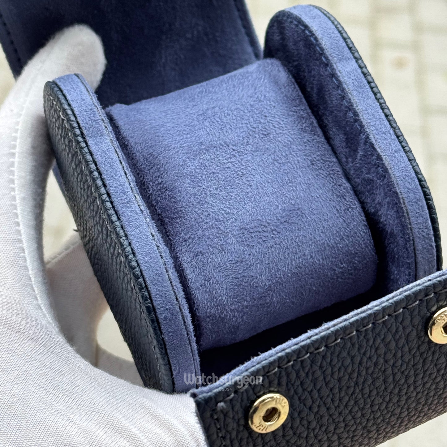 Navy Blue Travel Case - 1 Slot