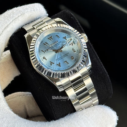 'Oyster Sky Blue Arabic' - Datejust Series
