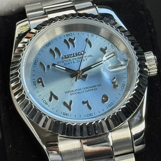 'Oyster Sky Blue Arabic' - Datejust Series