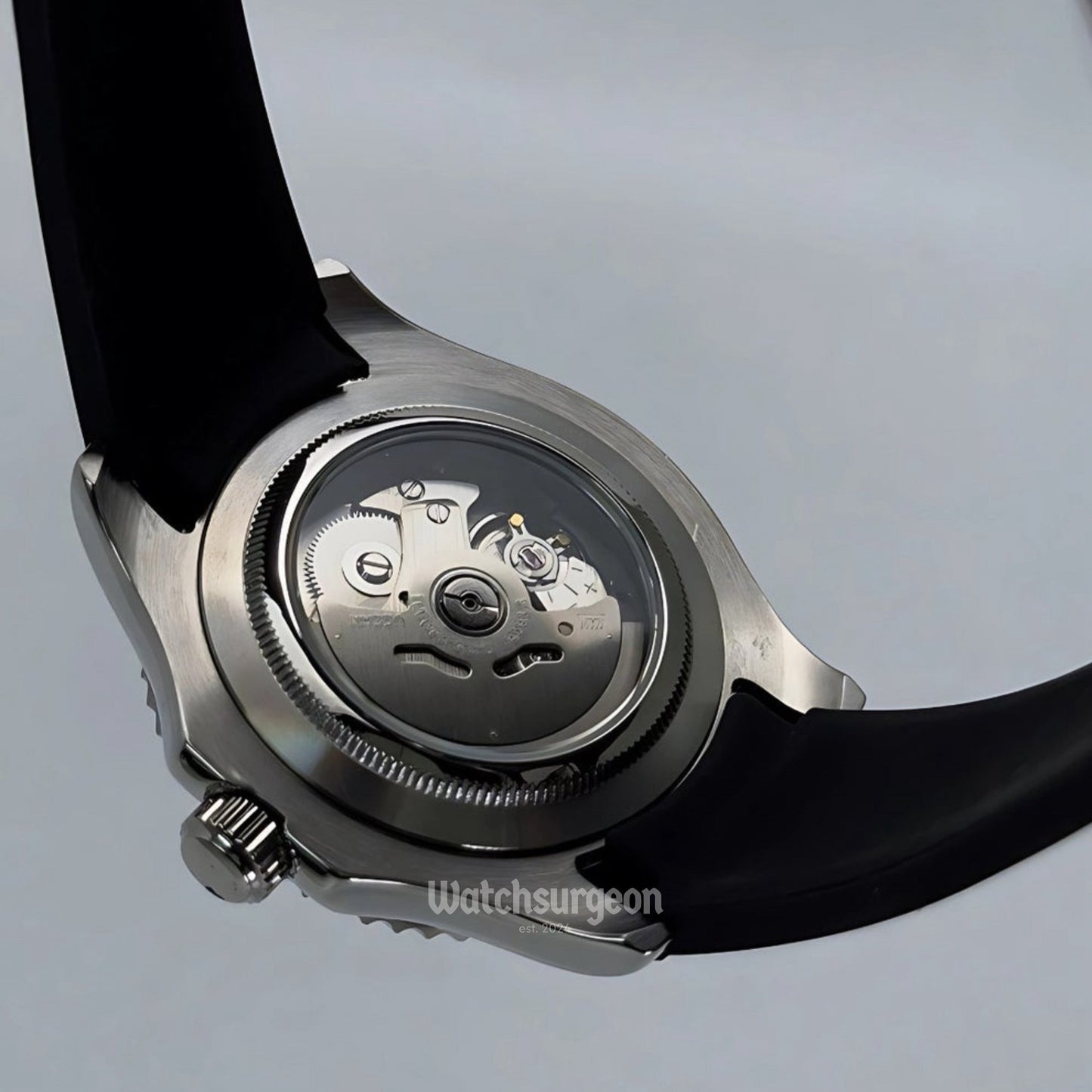 Custom Seiko 'Yachtmaster' Inspired with Black Dial