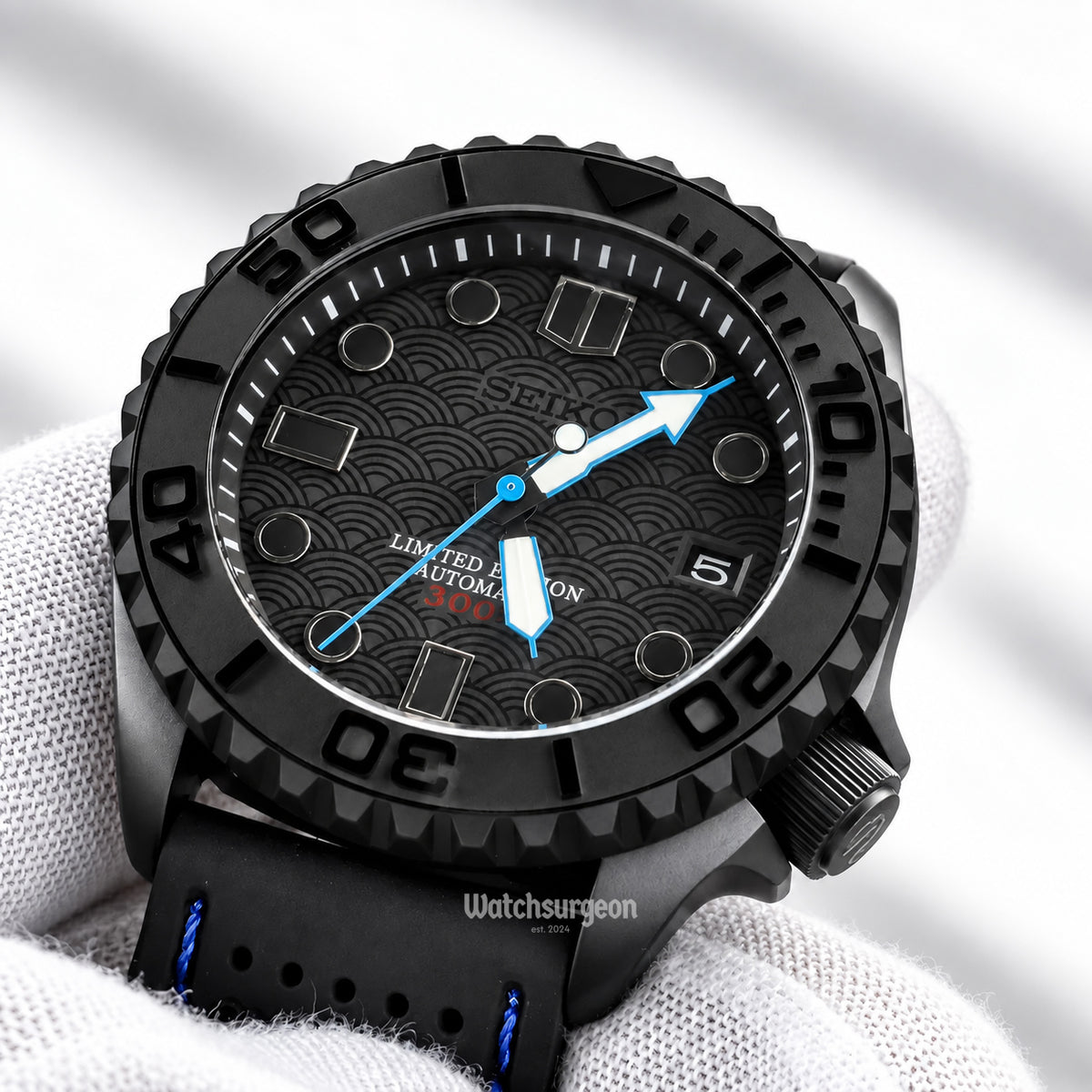 'Blue Vortex' SKX - Sport Series