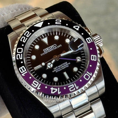 Custom Seiko GMT Purple