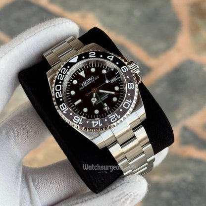 Custom Seiko GMT 'Bruce Wayne'