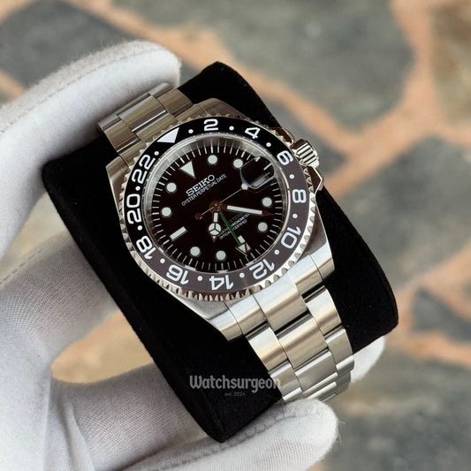 Custom Seiko GMT 'Bruce Wayne'