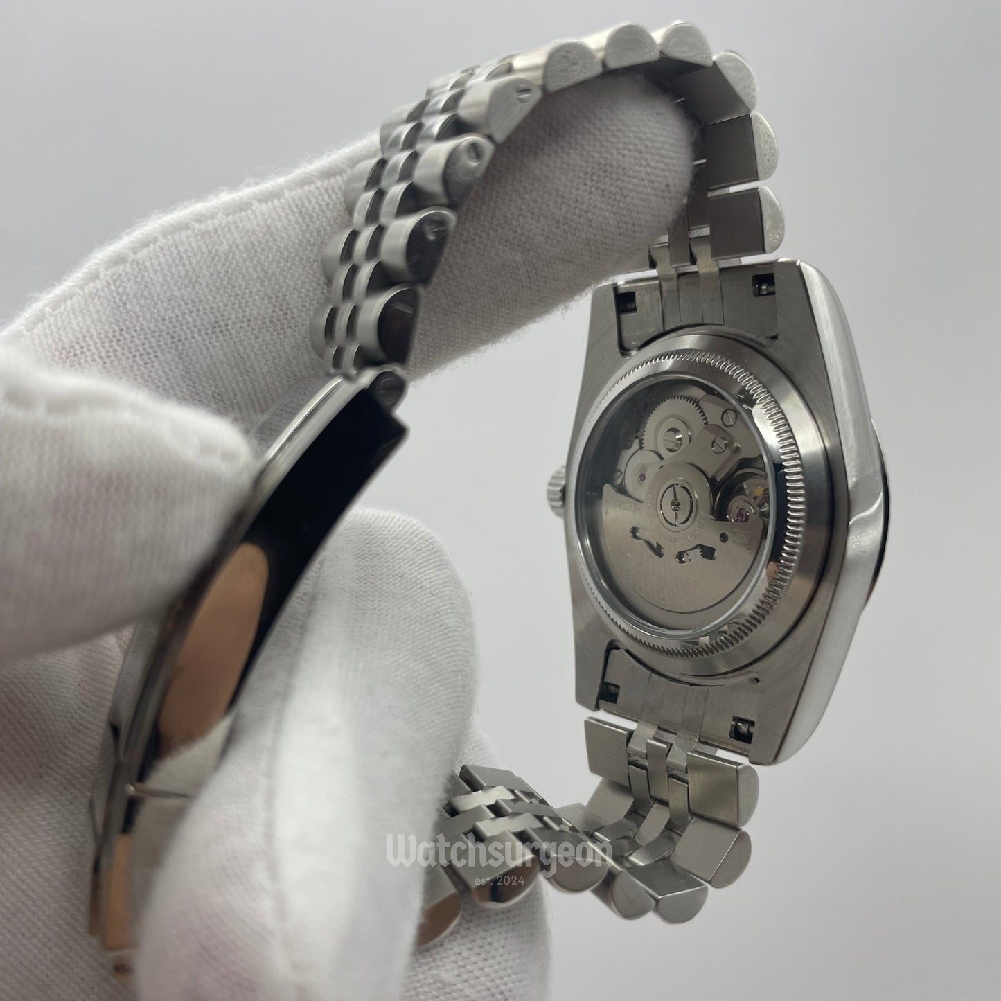 Custom Seiko with Sky Blue Arabic dial