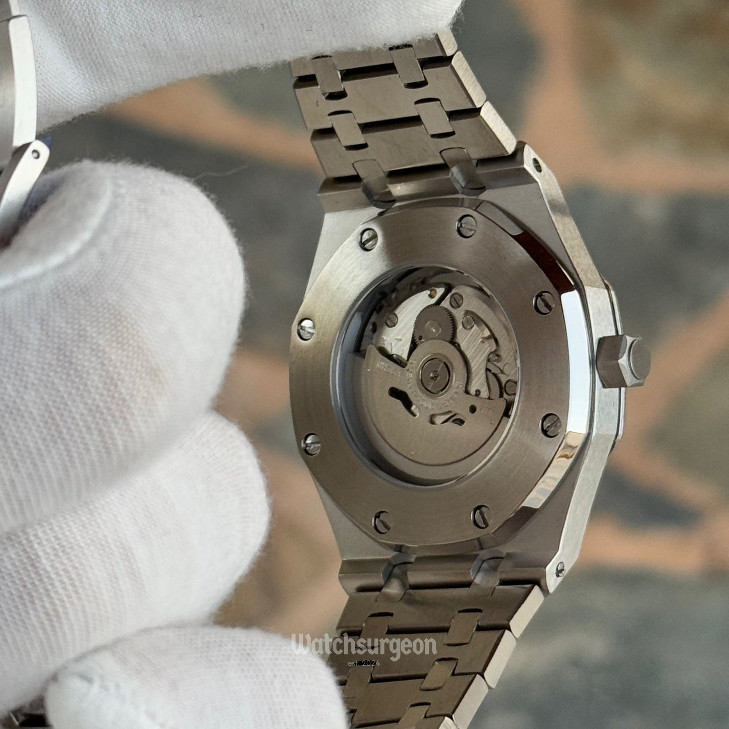 Custom Seiko Royal Oak Skeleton