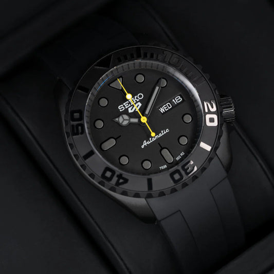 Custom Seiko Blacked out SKX