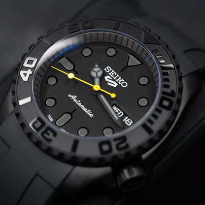 Custom Seiko Blacked out SKX