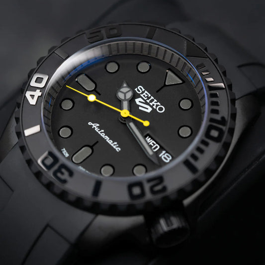 Custom Seiko Blacked out SKX