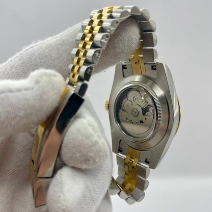 Custom Seiko with Black/Gold Arabic Dial