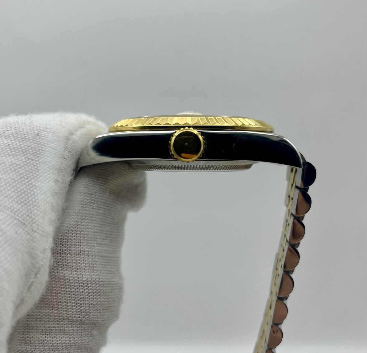 Custom Seiko with Black/Gold Arabic Dial