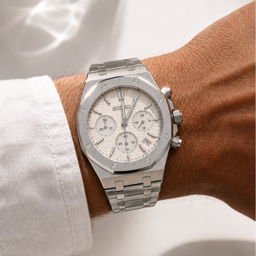 'White Chrono' - Royal Oak Series
