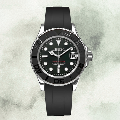Custom Seiko 'Yachtmaster' Inspired with Black Dial