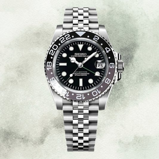 Custom Seiko GMT 'Bruce Wayne'