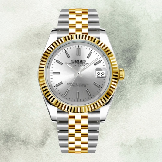 Custom Seiko with White Dial