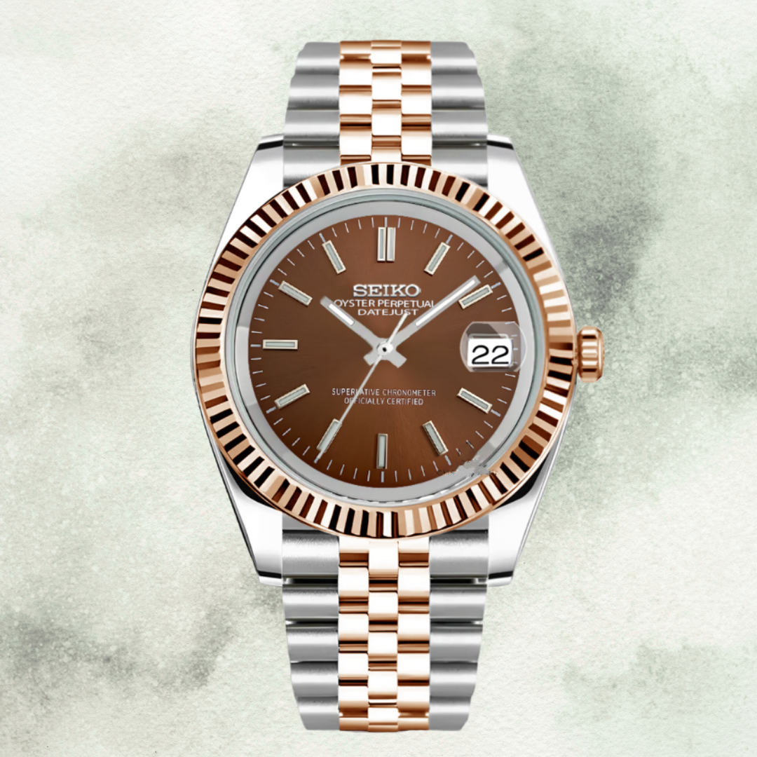 Custom Seiko with Chocolate Dial