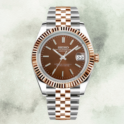 Custom Seiko with Chocolate Dial