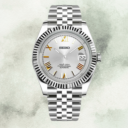 Custom Seiko with Gold Roman Numerals