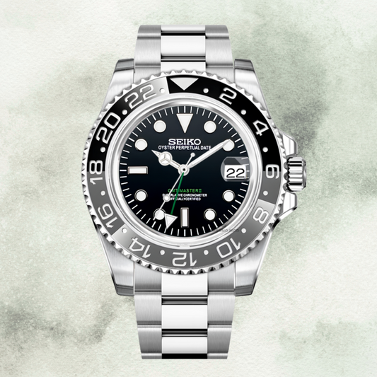Custom Seiko GMT 'Bruce Wayne'